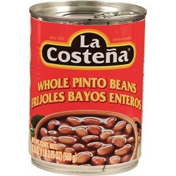 Whole Pinto Beans La Costeña 19 Oz