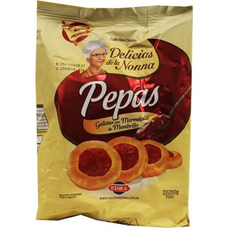 Pepas De Membrillo Nonna  200 Gr