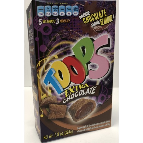 TOOPS  EXTRA CHOCOLATE 7.8 OZ