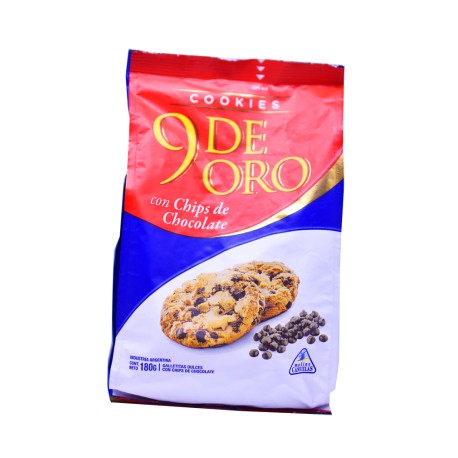 9 de Oro - Brigitte con Chips de Chocolate