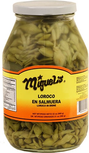 Loroco En Salmuera Miguel'S 32 Onzas