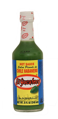 Chile Habanero Verde El Yucateco 8 Onzas