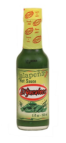 Jalapeño Hot Sauce El Yucateco 5 Onzas