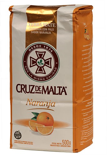 Cruz Malta Yerba Naranja Cruz Malta 500 Gramos