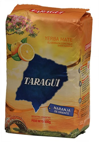 Yerba Mate Naranja Oriente Taragui 500 Gr