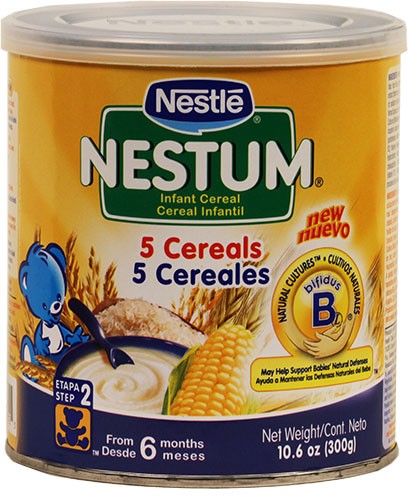 Nestum 5 Cereales Nestle 10.6 Onzas