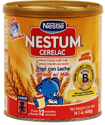 Nestum Trigo Con Leche  Nestle 14.1 Onzas