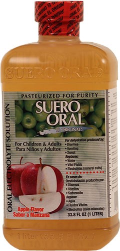 Suero Oral  Manzana 33.8 Onzas