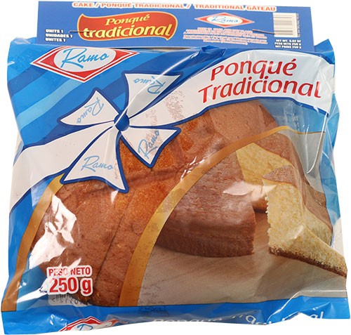 Ponque Tradicional Ramo 250 Gramos