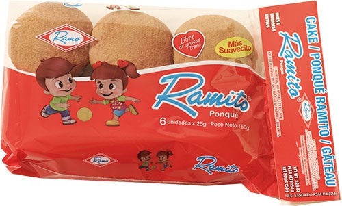 Ponque Ramito 6 Unidades