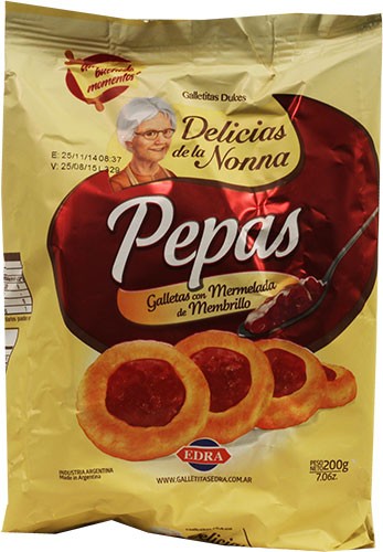 Pepas De Membrillo Nonna  200 Gr