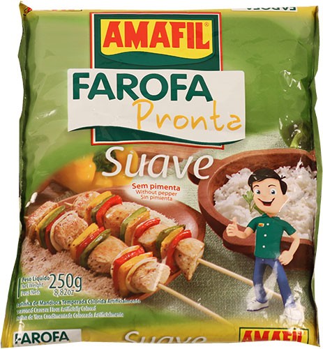 Farofa Pronta Suave 250 Gr