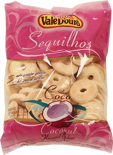Sequilhos Valedouro Coco 350 Gr
