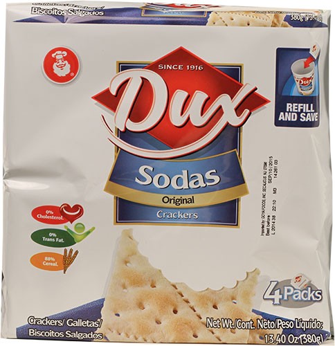Dux Soda Pack X 4 13.40 Onzas