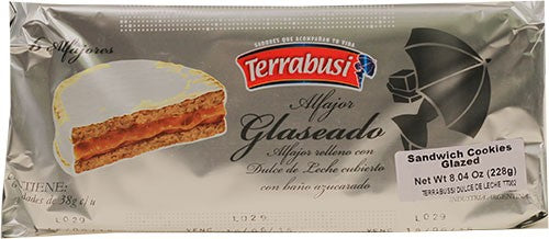 Alfajores Terrabusi Clasicos Glazed 10.58 Oz