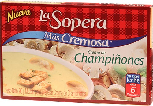 Crema De Champiñones La Sopera