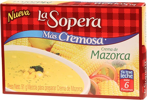Crema De Mazorca La Sopera 91 Gr