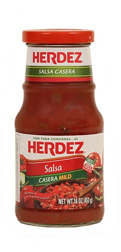 Medium Homestyle Salsa Herdez 16 Ounces