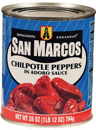 Chipotle Peppers in Adobo Sauce San Marcos 28 Ounces