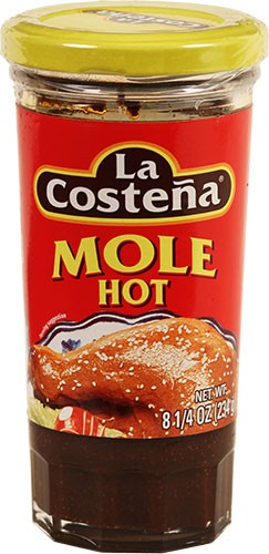 Hot Mole La Costeña 8.25 Oz