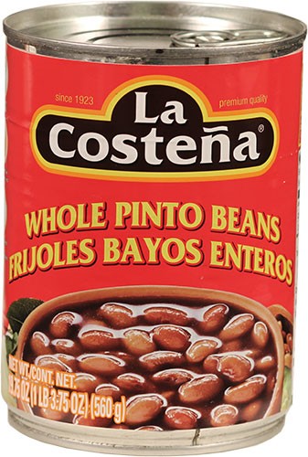 Whole Pinto Beans La Costeña 19 Oz