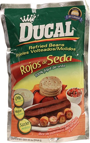 Red Refried Beans Ducal Doy-Pack 28 Ounces