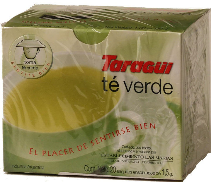 Te Verde Taragui 20 X 1.5 Gramos