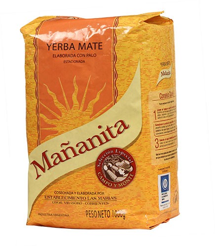 Yerba Mate  Mañanitas 1 Kilo
