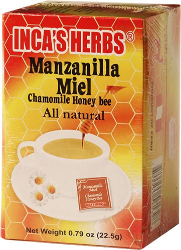 Te Manzanilla Y Miel Inca's X 25 22.5 Gr