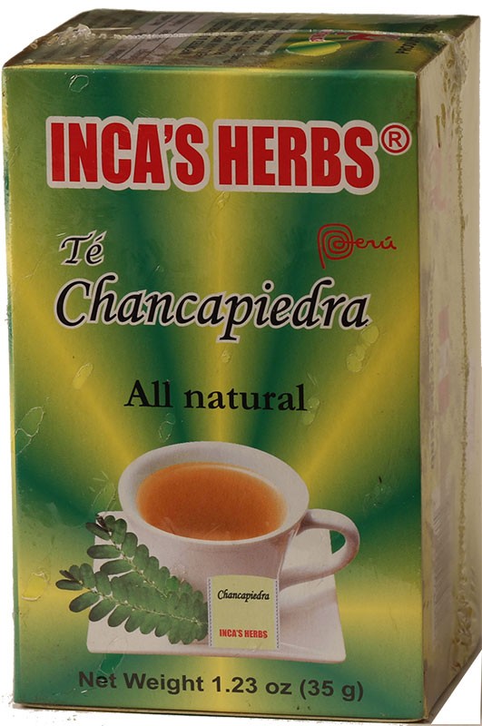 Te Chancapiedra Incas 25 Bolsas