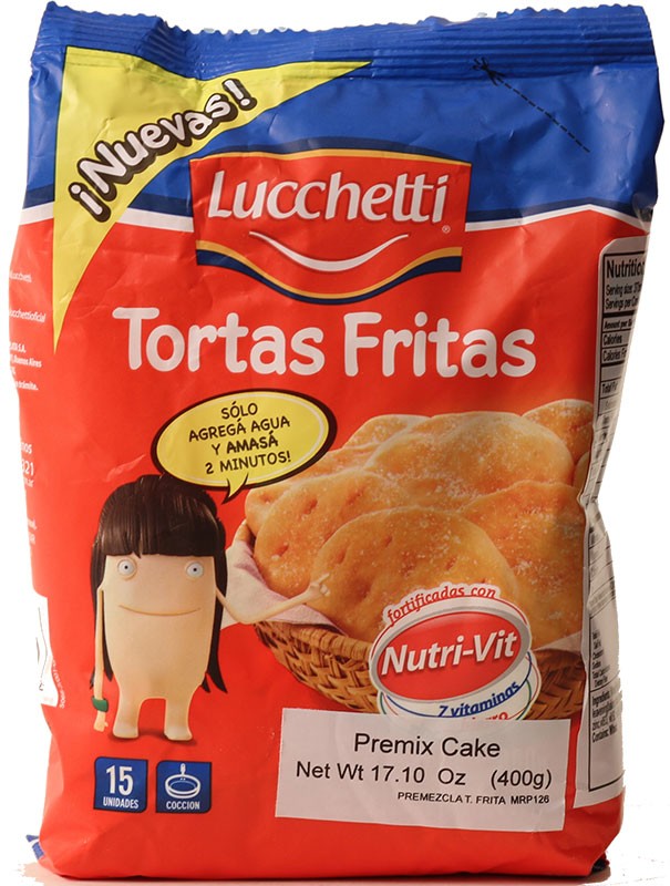 Tortas Fritas Lucchetti 14 Oz