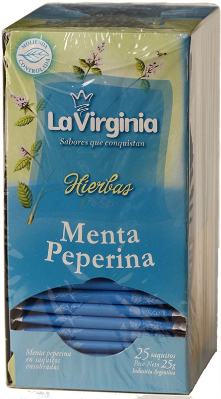 Te Menta Piperina La Virginia 25 Bags
