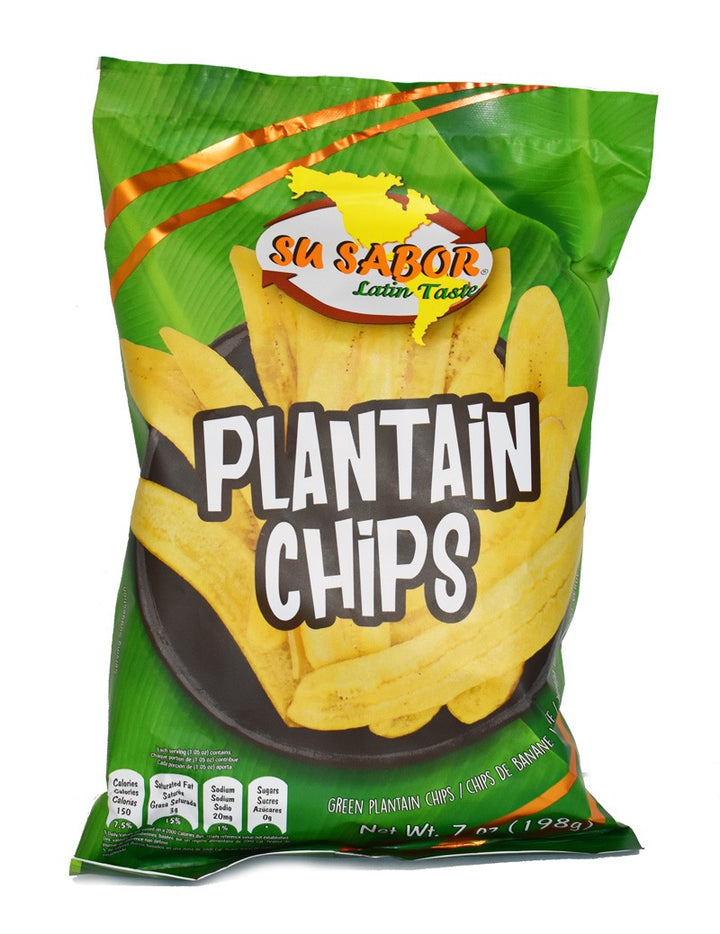 PLANTAIN CHIPS SU SABOR• 7 oz. • 198 grs
