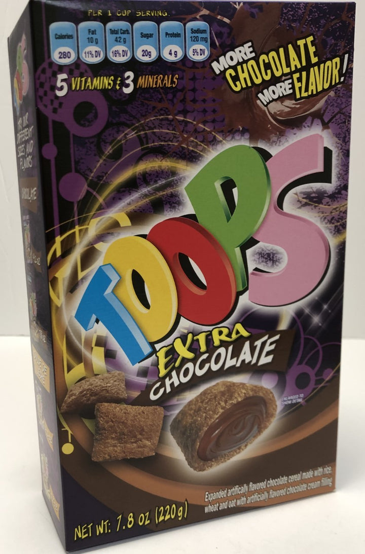 TOOPS  EXTRA CHOCOLATE 7.8 OZ  VENEZOLANO
