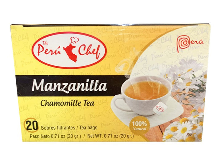 TEA Manzanilla, Camomille  PERU CHEF 20 Bags