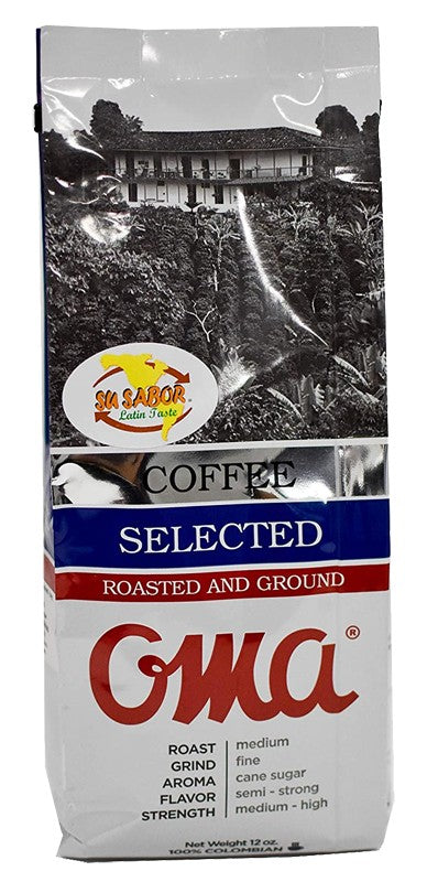 Cafe Colombiano Seleccion Oma  12 oz 340g