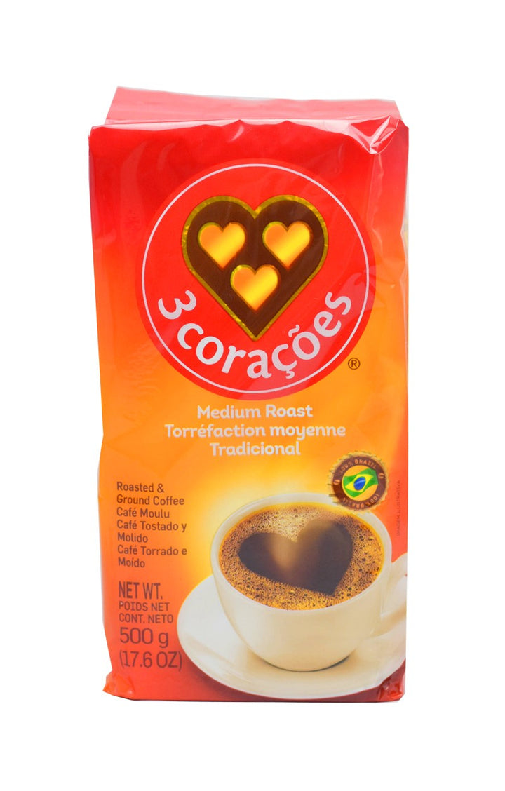 Café Tostado y Molido 3 Corazones
