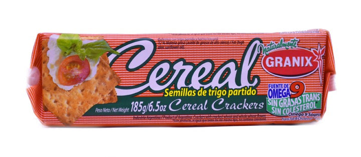 Cereal Crackers 185g. GRANIX