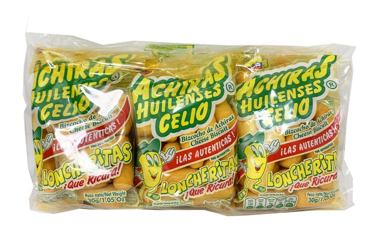 Achiras Huilenses Celio Loncheritas  6 PACK / 30g.