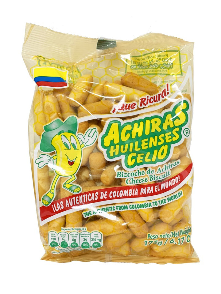 Achiras Huilenses Celio CHEESE BISCUITS  175g.