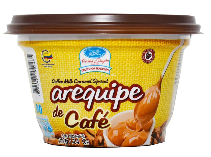 Arequipe de Café Dulces del Valle 210g.