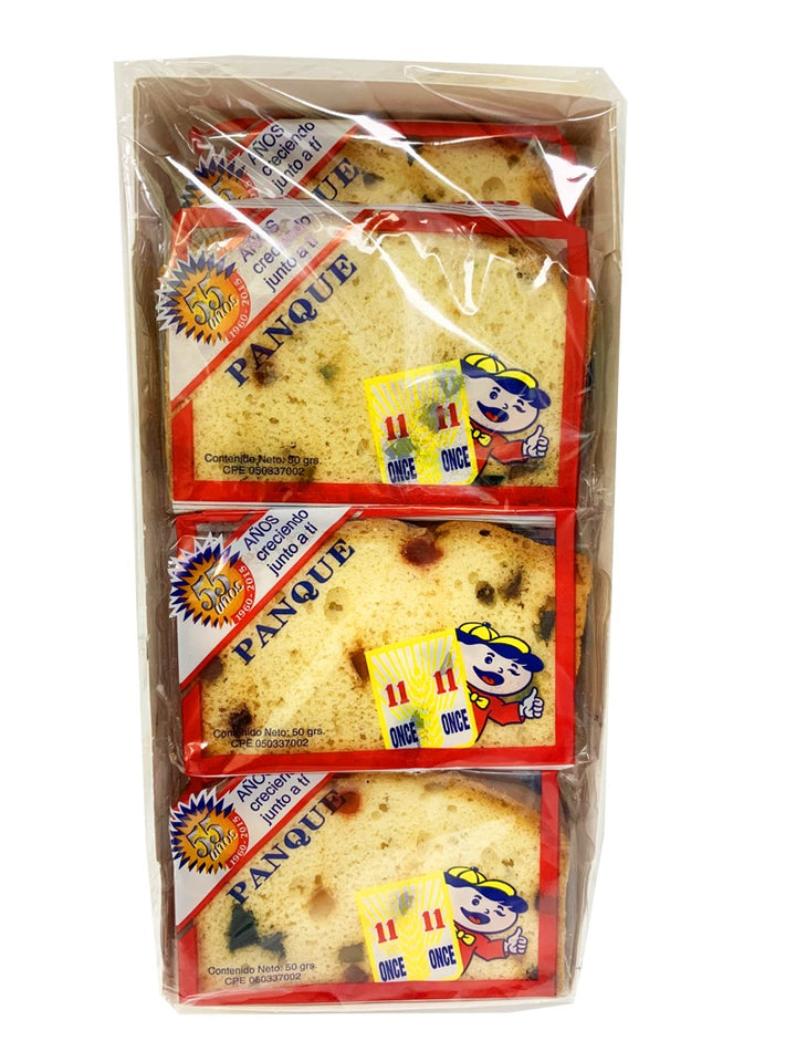 Panque FRUTAS Once Once 6 Unid.