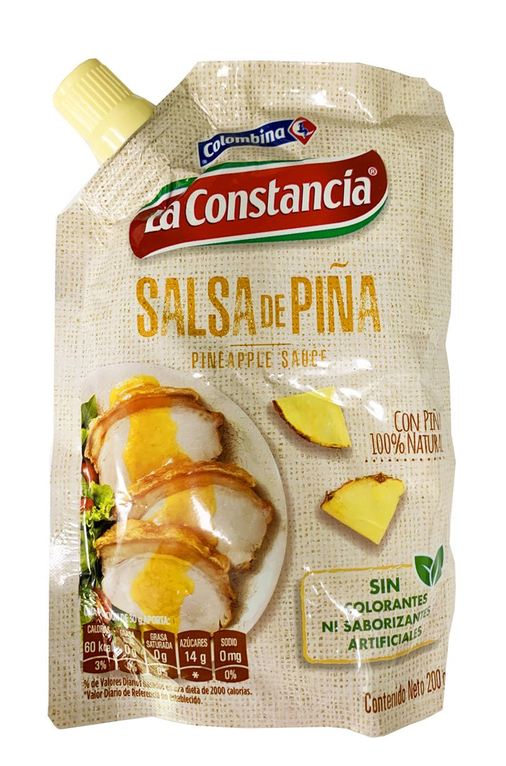 SALSA DE PIÑA, La Constancia 200g.