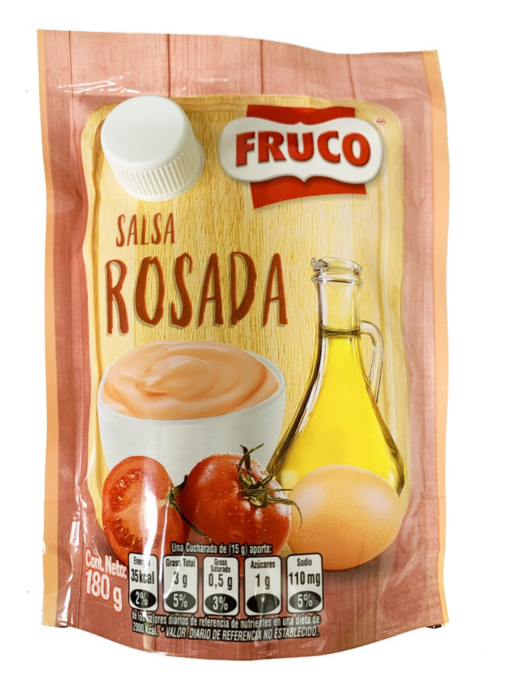 SALSA ROSADA  FRUCO 180g.