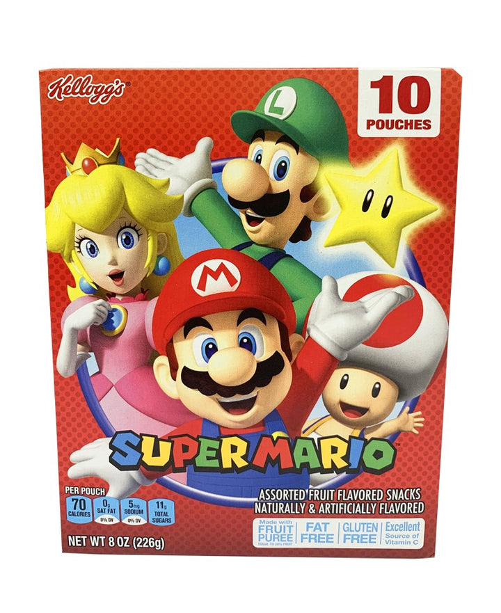 Super Mario Snacks de Frutas  Kellogg's