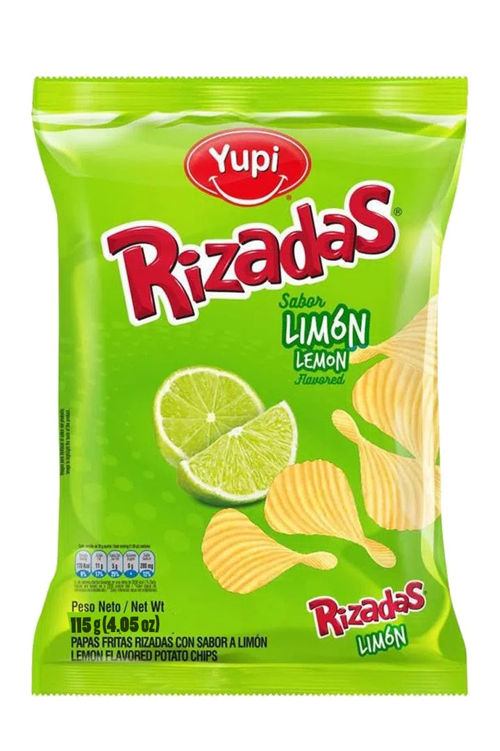 Rizadas sabor a Limón YUPI  115 Gr
