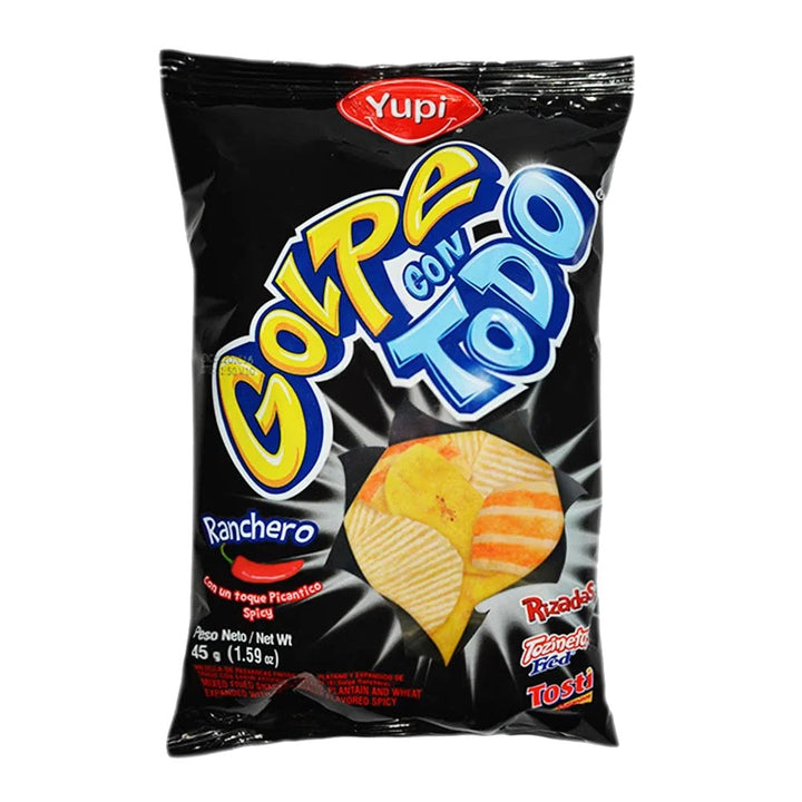 Golpe con Todo YUPI Ranchero 12 PACK X 30gr