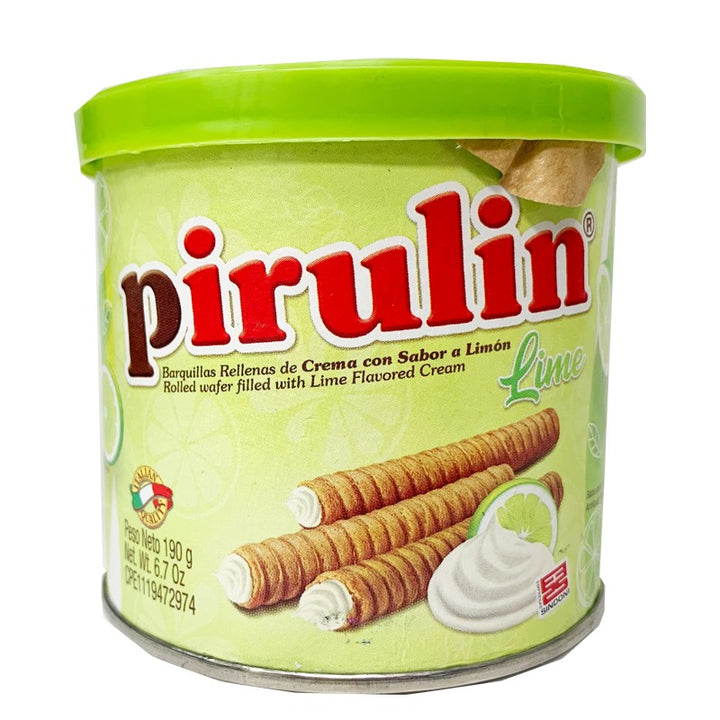 PIRULIN Lime Barquillas de Crema