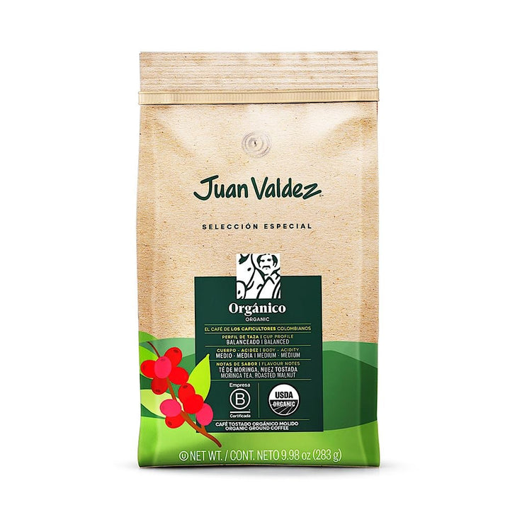 Café  Juan Valdez  Organico 9.98 Oz.
