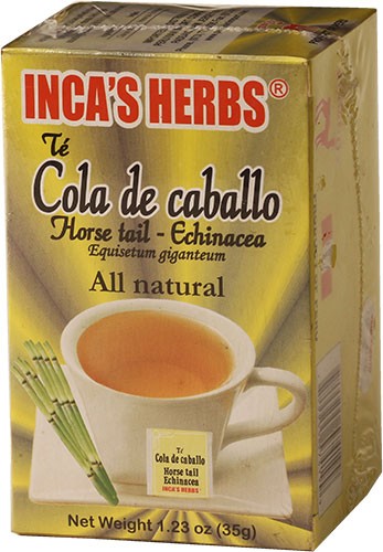 Te Cola De Caballo Inca`S 25 Bolsitas